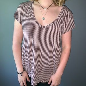 Super Soft American Eagle Striped Shirt